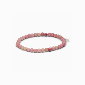 SO� rhodonit krystalarmb�nd, 4mm