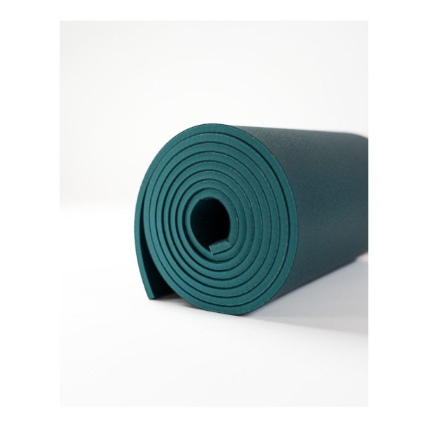 GOYOGI yoga mat, natural rubber, 6mm, Dark Green
