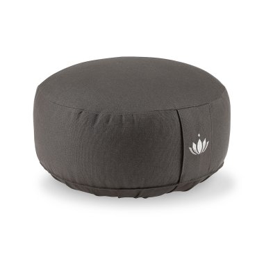 Meditationspude 15 cm, kologisk - Anthracit