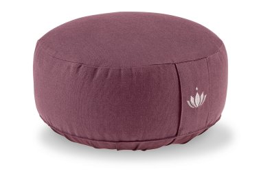 15 cm. rund meditationspude med spelt