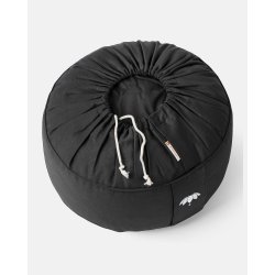 Meditationspude 15 cm, �kologisk - Sort