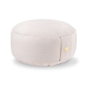 Meditationspude 15 cm, kologisk - Natur