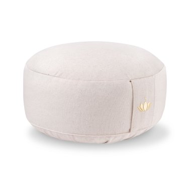 Meditationspude 15 cm, kologisk - Natur