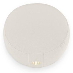 Meditationspude 15 cm, kologisk - Natur