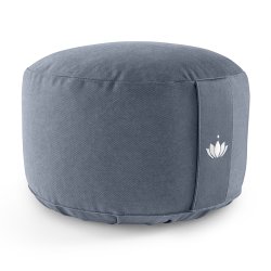 Meditationspude 20 cm, kologisk - Cornflower
