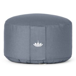 Meditationspude 20 cm, kologisk - Cornflower