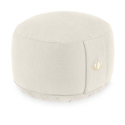 Meditationspude 20 cm, kologisk - Natur