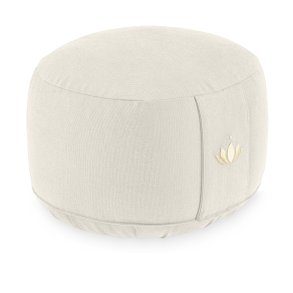 Meditationspude 20 cm, kologisk - Natur