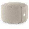 Meditation kudde 20 cm, ekologisk - Light Taupe