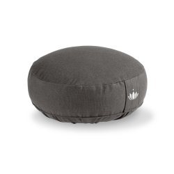 Meditationspude 10 cm, kologisk - Anthracit