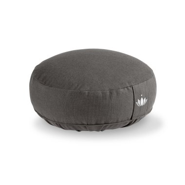 Meditationspude 10 cm, kologisk - Anthracit