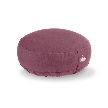 Meditationspude 10 cm, kolgisk - Aubergine