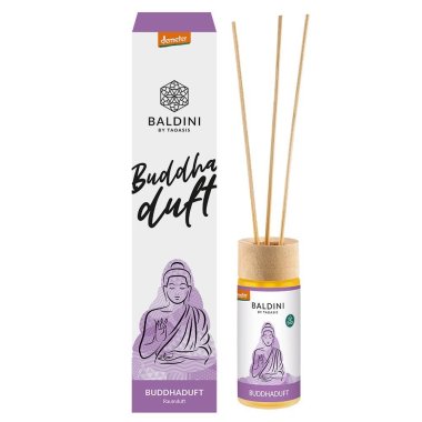 Buddha rumduft med duftpinde, kologisk aromaterapi