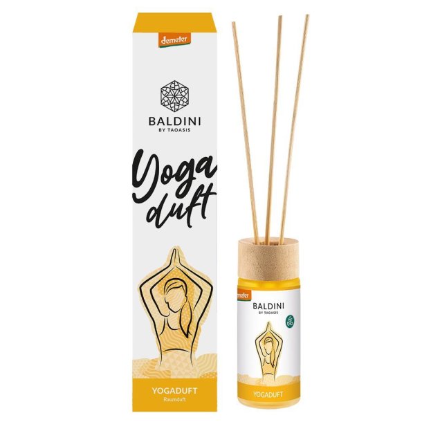 Yoga rumsdoft med doftpinnar, ekologisk aromaterapi