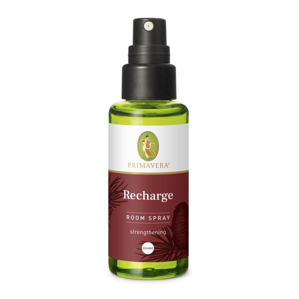 RECHARGE Room Spray, kologisk aromaterapi