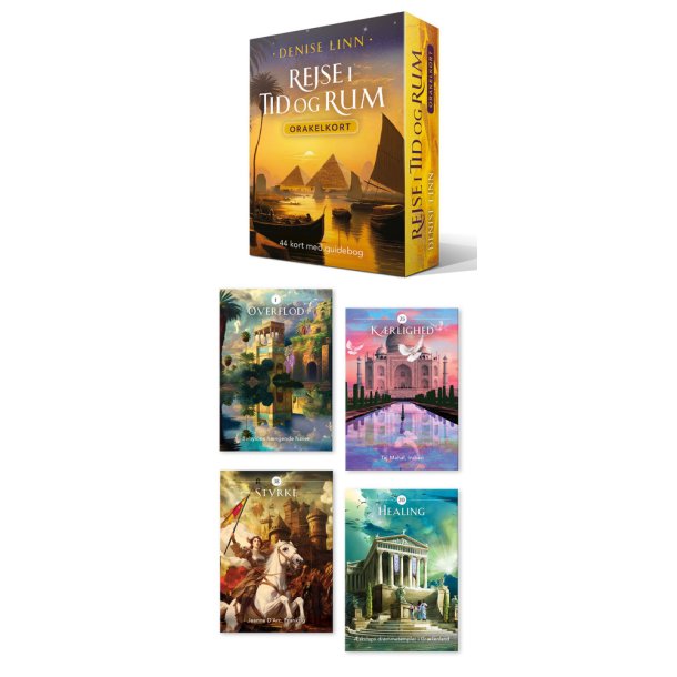 Rejse i tid &amp; rum orakelkort af Denise Linn