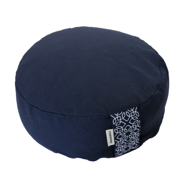 Samarali Meditationskudde XL ekologisk -  Navy Blue
