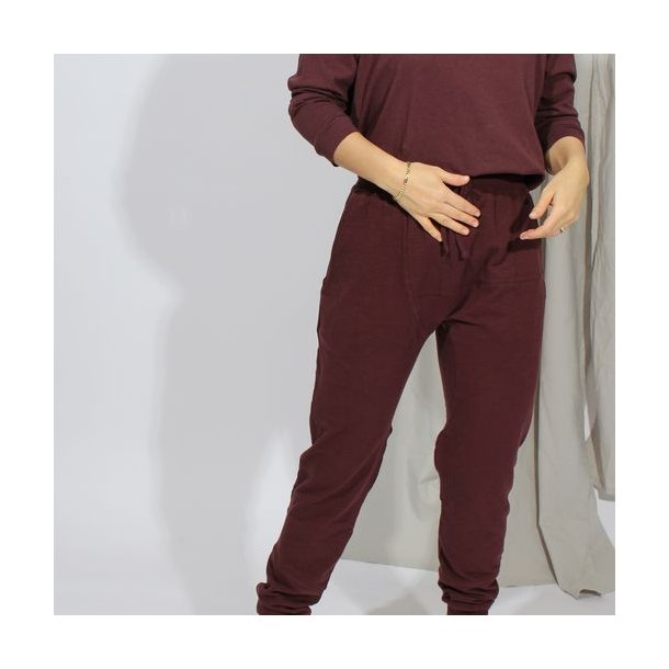 Yogamii MUDRA Yoga buxor, ekologisk - Dark Plum