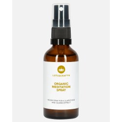 Meditation rumspray, kologisk aromaterapi