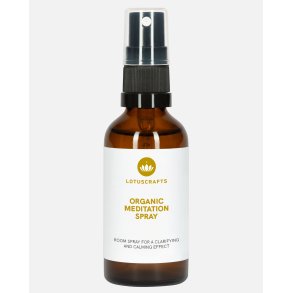 Meditation rumspray, kologisk aromaterapi