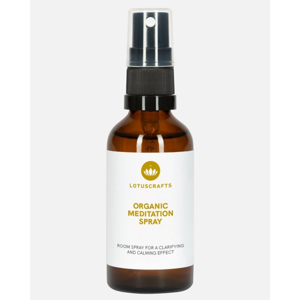 Meditation rumsspray, ekologisk aromaterapi