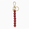 SO� Key Chain, red jade