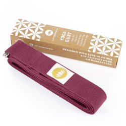 Yogaudstyr startpakke stor - Aubergine