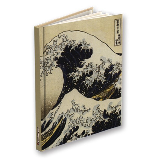 Anteckningsbok, The Wave - Katsushika Hokusai