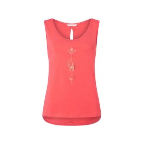 VAHITA yoga top in coral from spirit of om