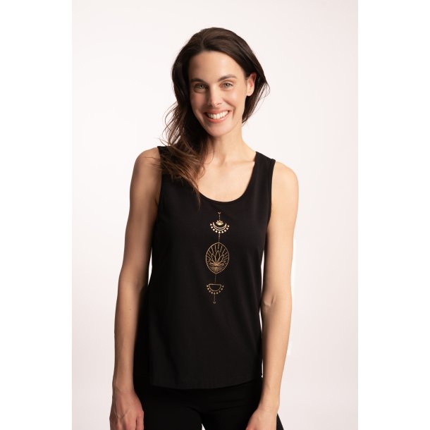 Sort yogatop, VAHITA fra spirit of om