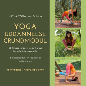 Yogauddannelse, grundmodul 50 timer, 2025
