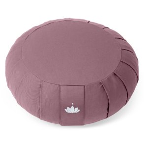 Meditationspude / Zafu, kologisk - Aubergine