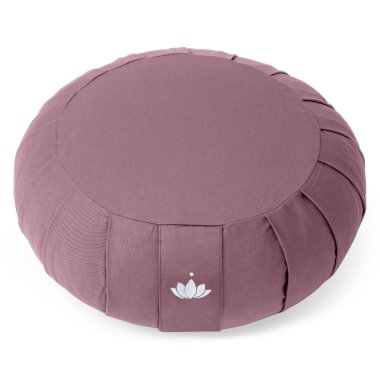 Meditationspude / Zafu, kologisk - Aubergine