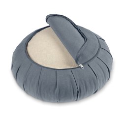 Meditationspude / Zafu, kologisk - Cornflower