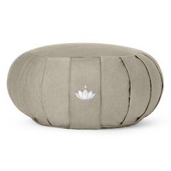 Meditationspude / Zafu, kologisk - Light Taupe