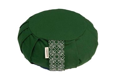12 cm. rund meditationspude med boghvede