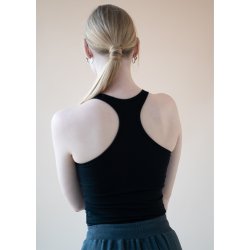Yogamii ANJALI yoga top, �kologisk - Sort