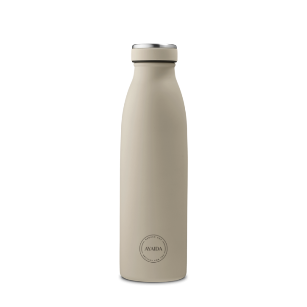 AYA&IDA drikkeflaske, 750 ml - Cream Beige 