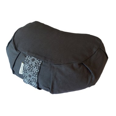 Samarali Meditationspude halvmne 12 cm, kologisk - Gr