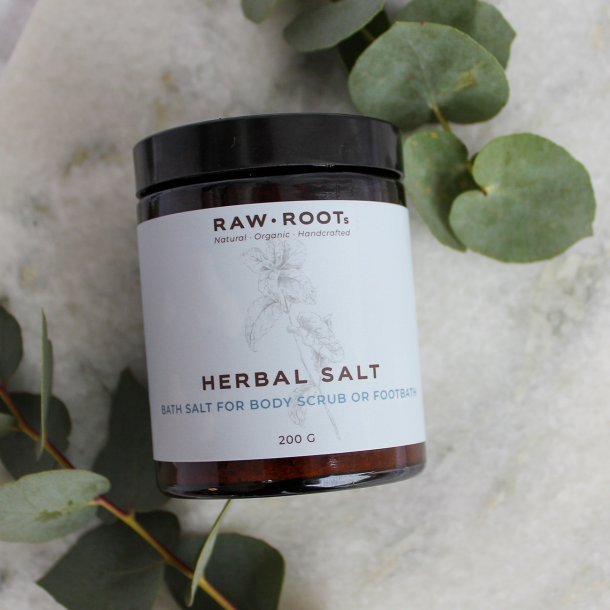 RAW ROOTs Herbal Salt - Fod og skrubbesalt