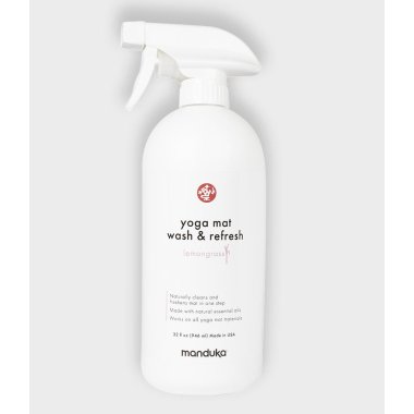 Manduka Yoga Mat Wash & Refresh, 946 ml - Lemongrass