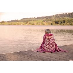 Plaid Livets Blomts - Blackberry