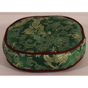 Rund pude til Syngeskl, stor  - Grn