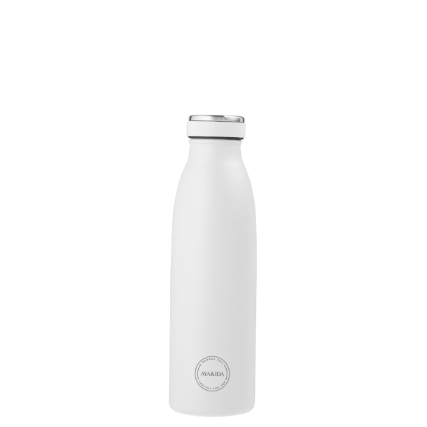 AYA&IDA drikkeflaske, 500 ml - Winter White