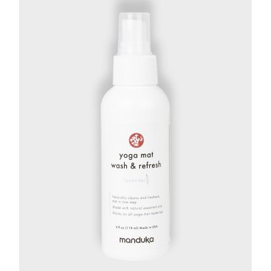 Manduka Yoga Mat Wash & Refresh, 118 ml - Lavendel