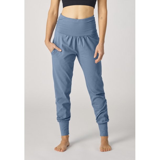 Yoga bukser økologisk Cornflower - Yoga & leggings - Your Yoga Shop
